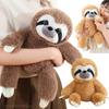 30/40cm Cute Simulation Sloth Plush Doll Super Soft New Animal Sloth Plush Doll Pillow for Boys and Girls Christmas Gift