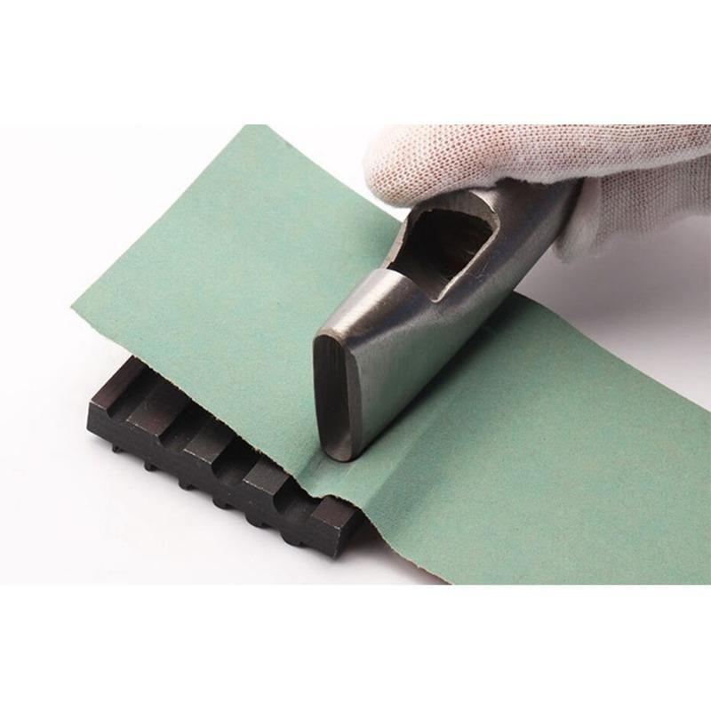 DIY Handmade Leather Tool Steel Double Side Repair Tools For Sharpening Knife Wide Shovel Edger Skiving Cutting Leather Craft