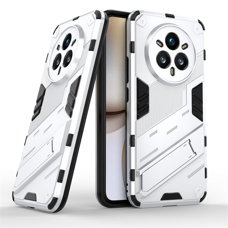 Для OPPO Realme 14 Pro Plus Чехол Крышка Realme 14 Pro Plus Capas PC Противоударный Бампер Задняя Крышка Телефона Держатель Fundas Realme 14 Pro Plus