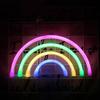 Rainbow Neon Signs W Base,LED Light,Atmosphere Lighting for Wall,Night Lamp for Christmas, Birthday, Party, Home Decoration