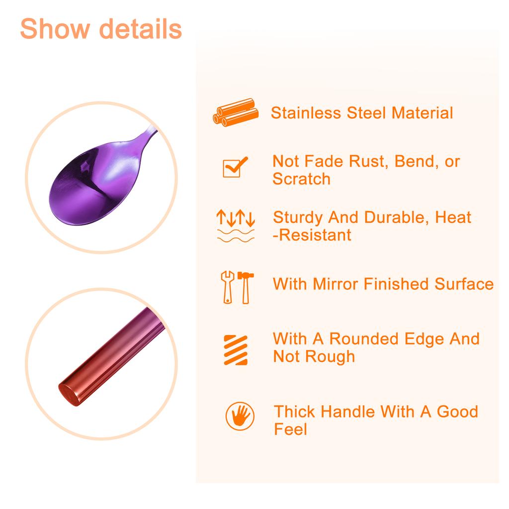 Long Handle Mixing Stirring Spoon Stainless Steel Bartender Mixing Spoon Cocktail Stirrers, Bar Spoon Stirring Spoon 300x25mm