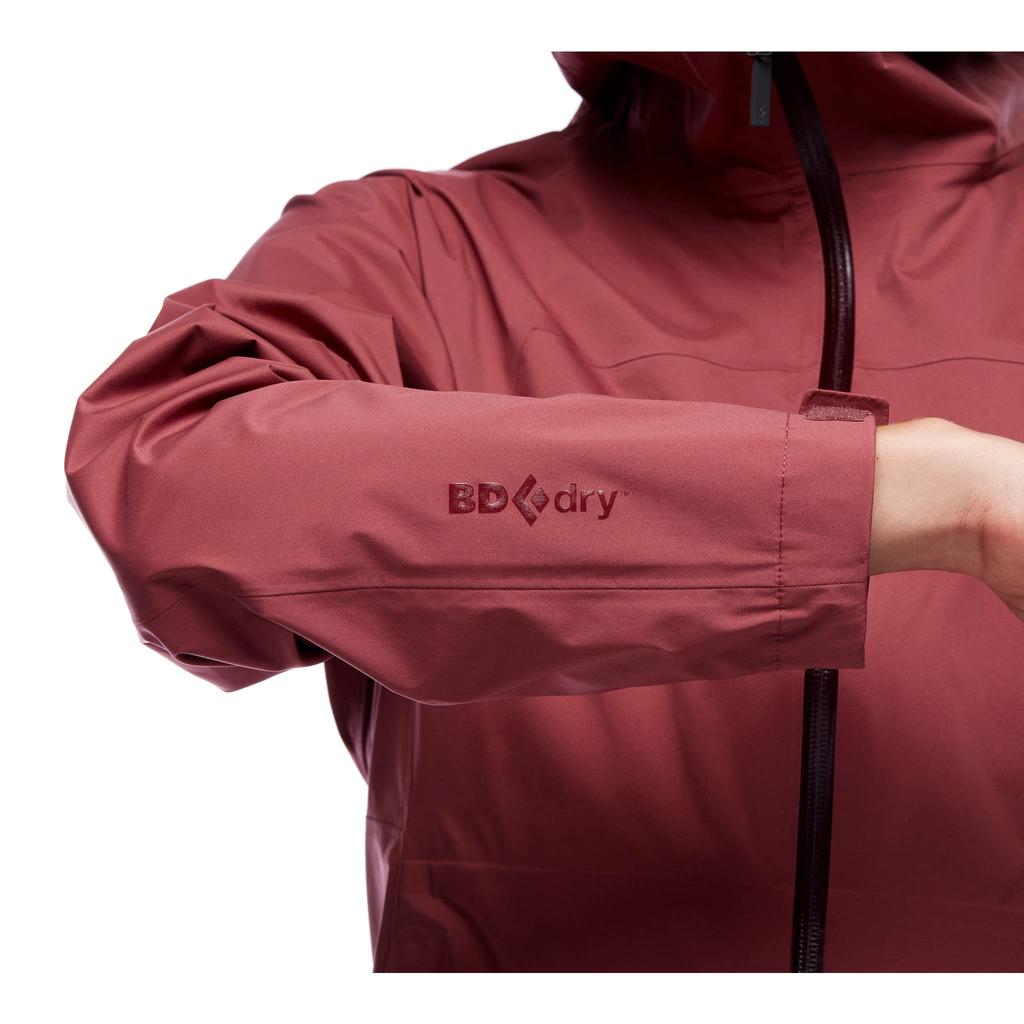Черный DiamondWs Stormline Stretch Rain Shell Черный XS BD61000004003 (Женский)