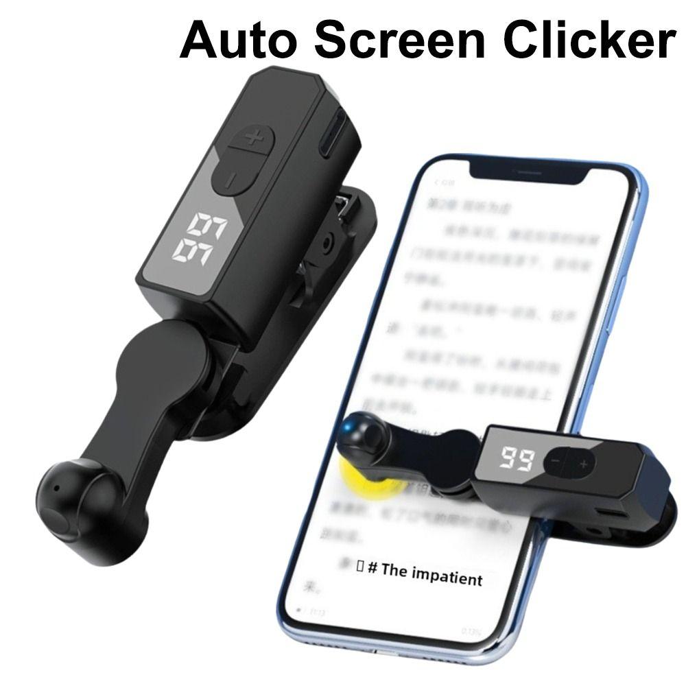 107 Gears Auto Screen Clicker USB Auto Clicker Tapper Liker Electric Auto Page Turner for Phone