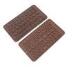 6 Pcs Silicone Letter Mold Reusable Number Chocolate Molds for Birthday Cake Decorations Party