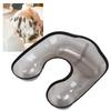Professional Hair Dyeing Shoulder Neck Tray Barber Hair Perming Container Hairdressing ToolBlack