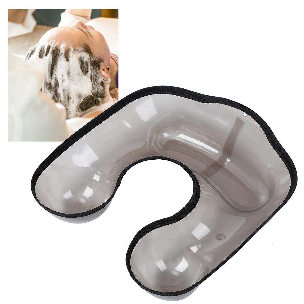 Professional Hair Dyeing Shoulder Neck Tray Barber Hair Perming Container Hairdressing ToolBlack