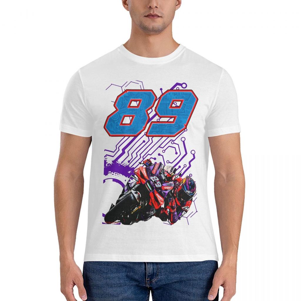 Streetwear T Shirt Jorge Martins Racing 100% Cotton T-Shirts MOTO The GP Popular Tee Shirt for Men Y2K Short Sleeve Clothes