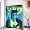 Duki Rapper Poster Movie Sticky Posters Retro Kraft Paper Sticker DIY Room Bar Cafe Esthetic Art Wall Painting
