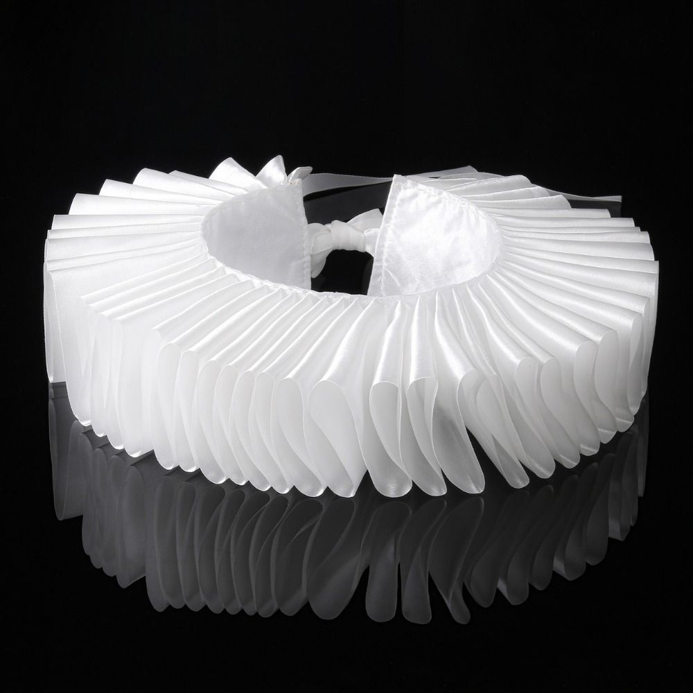Detachable Renaissance False Collar Vintage Retro Ruff Collar Wedding