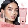 Deep Cleansing and Exfoliating Peel-Off Face Mask with Collagen for Nighttime Use