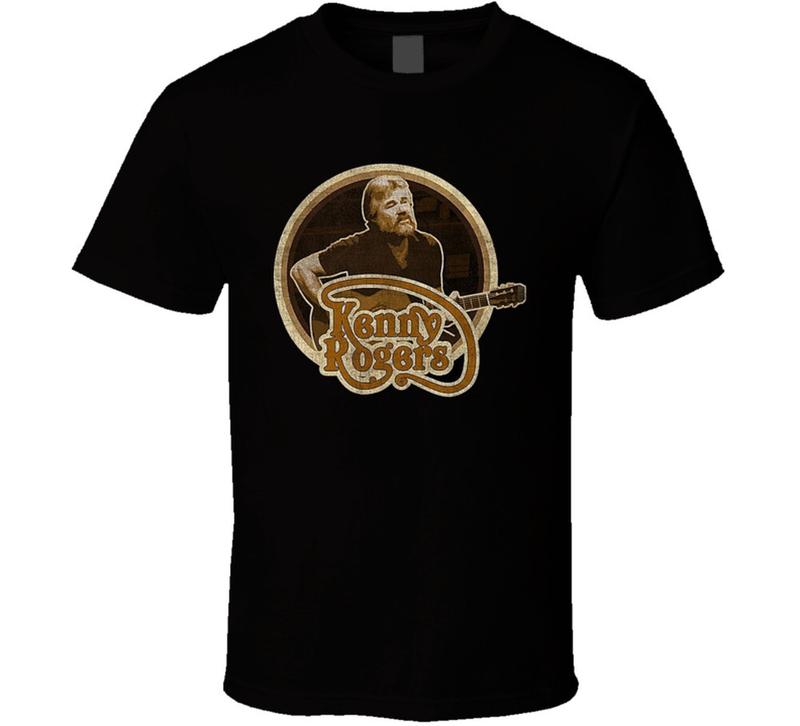 Kenny Rogers Unisex T-shirt Graphic Tee
