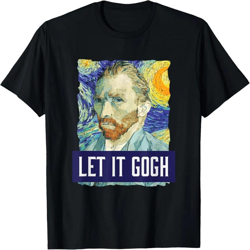 Funny Let It Gogh Vincent Van Gogh Artist T-Shirt T-Shirt