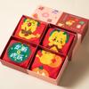 Year of the Dragon Red Cotton Socks Gift Box