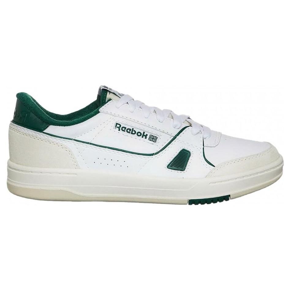 Reebok Легкие амортизирующие прочные низкие кроссовки Унисекс Белые Зеленые 100074275
