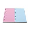 50 Sheets A6 Filler Paper Loose-leaf Notebook 6 Holes Office School Supplies
