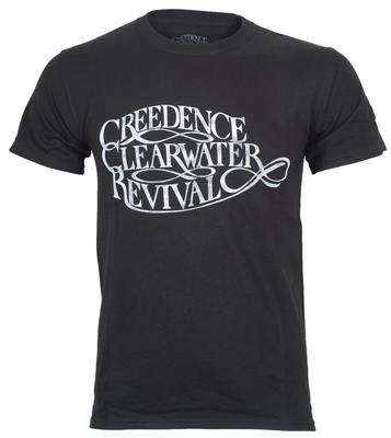 Футболка Creedence Clearwater Revival Черная Винтажный Логотип CCR Официальная Новая