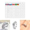 Versatile Fashion Women Luxury Engagement Wedding Rings For Lady Crystal Jewelry Accessories Gifts