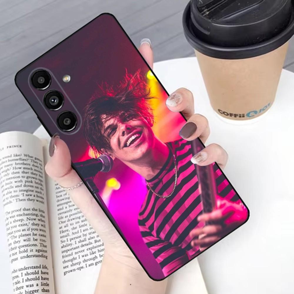 Singer Y-Yungblud YB Phone Case For Samsung S 25,24,21,22,23,30,20,Ultra,Plus,Fe,Lite,Note,10,9,5G Black Soft