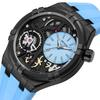 Megir Fashion Sports Military Watches for Men Large Dial Waterproof Luminous Man Quartz Casual Wristwatches Clock Montre Homme 8111