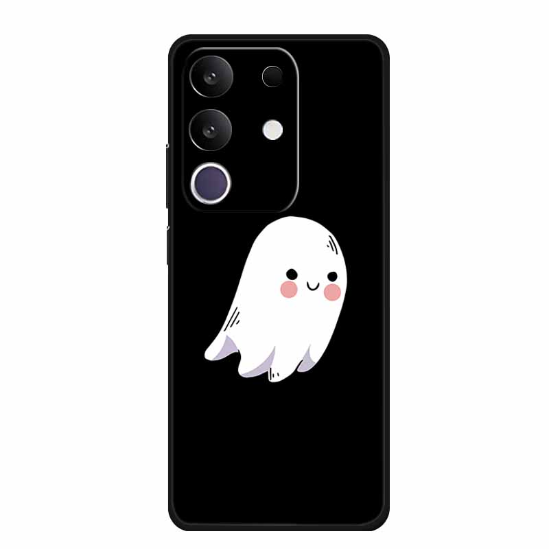 Мультяшный чехол для Vivo T4x 5G, чехол из мягкого ТПУ, черная силиконовая задняя крышка для телефона Vivo Y300T Y29 4G, чехлы, противоударный чехол