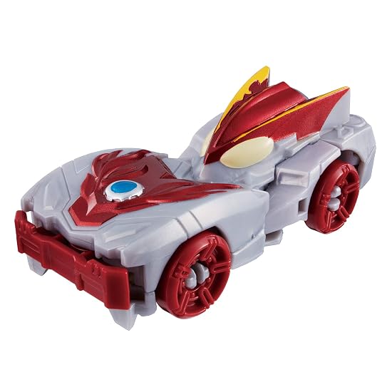 Ultraman Attack Transformation Ultra Vehicle Rosso Vehicle