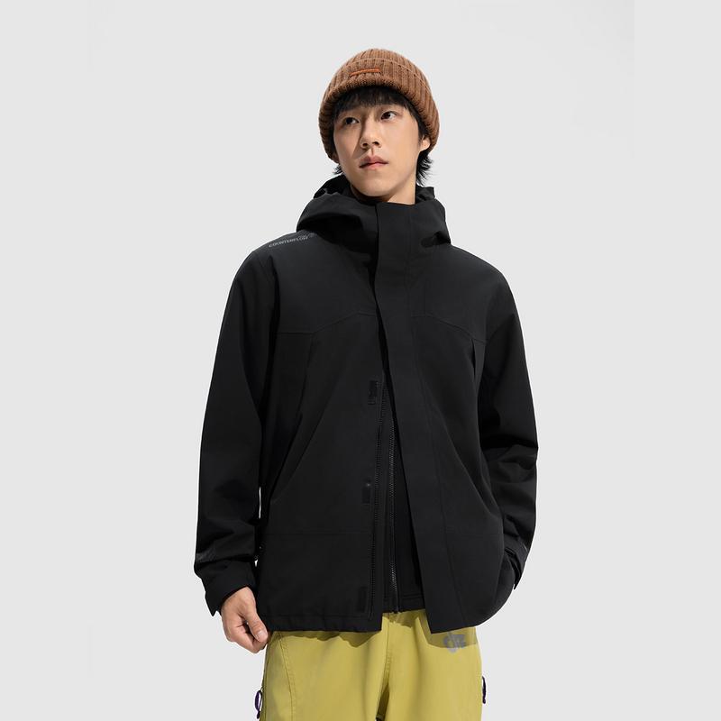 Li Ning Outdoor CF Tracing Wanlong Armor 3 in 1, Fleece Lined Breathable Waterproof AEMV063-3