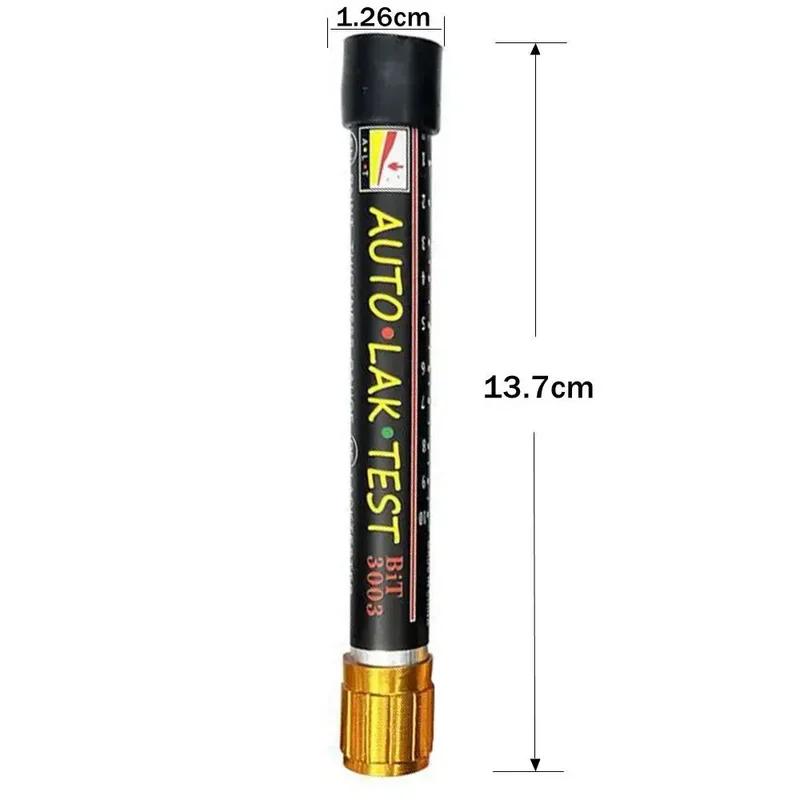 Тестер толщины автомобильной краски, измерительный прибор, испытательный прибор для проверки автомобильной краски на прочность, тестер краски с магнитным наконечником и шкалой