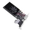 R5 230 Computer Graphics 2GB 625MHz Core PCI Express for Professional Video ITX Chassis Card, GDDR3, 64-bit, Frequency, x16, Use, Editing,