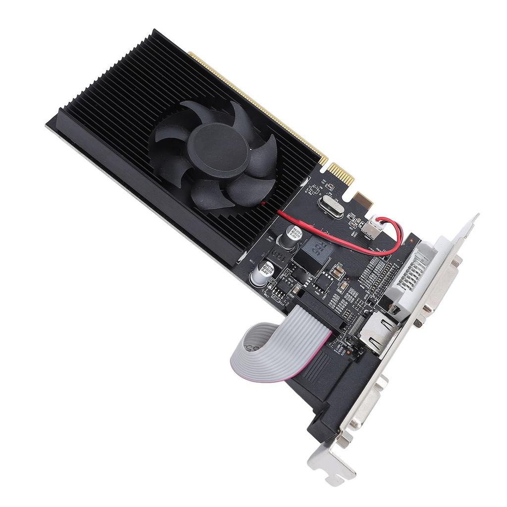 R5 230 Computer Graphics 2GB 625MHz Core PCI Express for Professional Video ITX Chassis Card, GDDR3, 64-bit, Frequency, x16, Use, Editing,