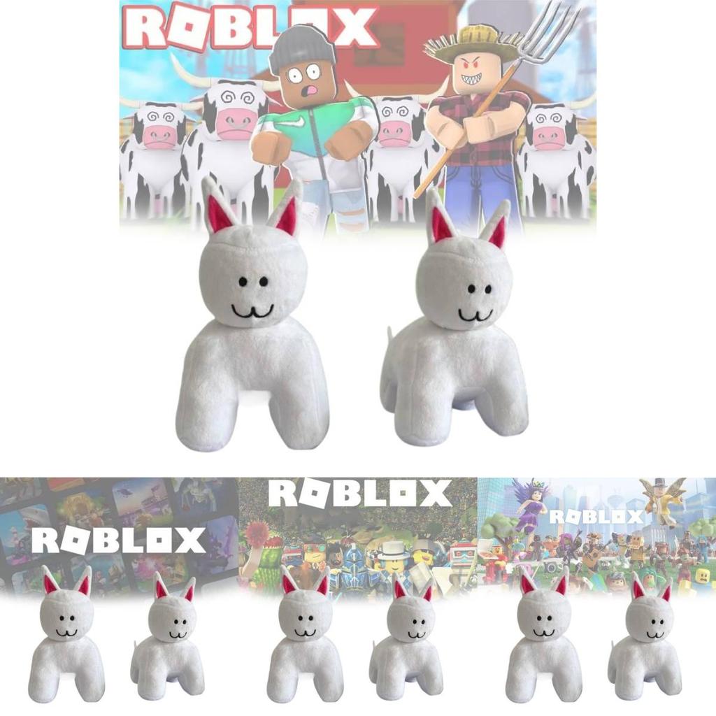 Классическая плюшевая игрушка Roblox Kitty с наполнителем из ПП хлопка для коллекционеров и детей