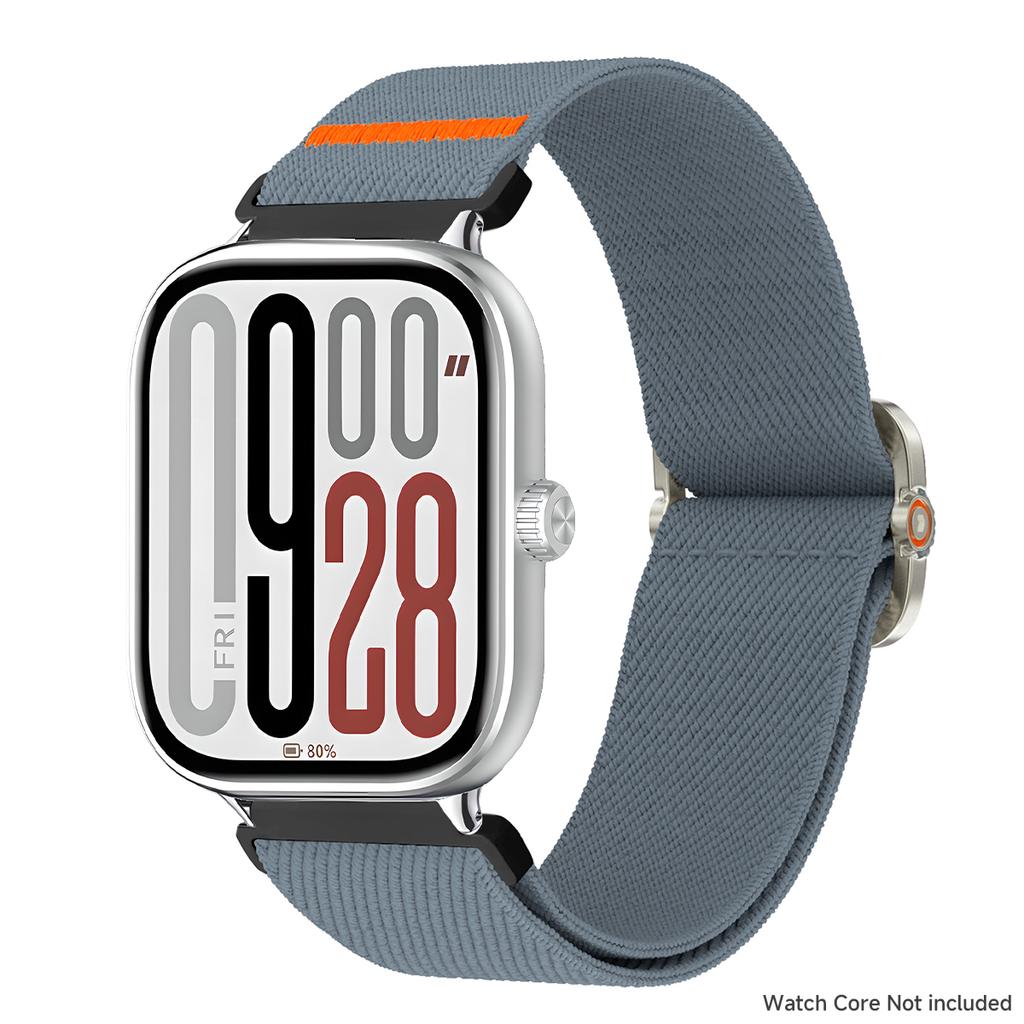 Эластичный нейлоновый ремешок для Xiaomi Watch Miband 9/8 Pro плетеный спортивный ремешок для Redmi Watch 6 5 4 аксессуары для браслета для смарт-часов