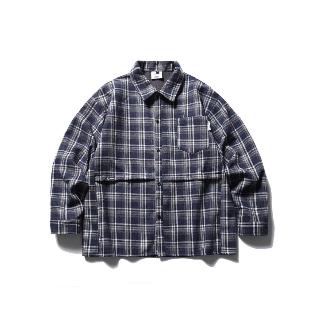 Рубашка с длинным рукавом с буквенным принтом 2024 года в японском стиле в стиле Гонконга, свободная рубашка для мальчиков, летнее модное универсальное повседневное пальто