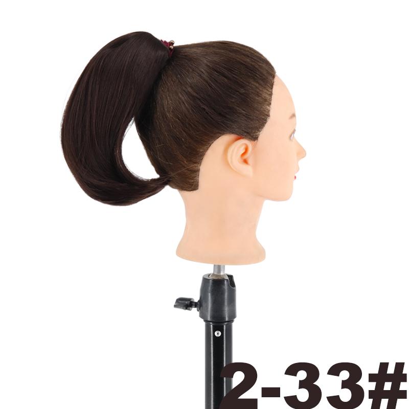 LISI HAIR Женские короткие волосы для наращивания хвоста, клипсы на натуральный хвост, парик из синтетического волокна, подходят для вечеринок, повседневного использования