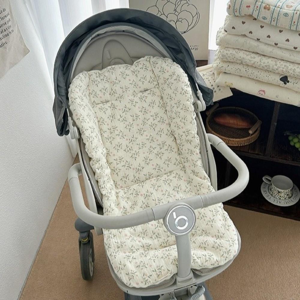 Breathable Stroller Accessories Soft Pushchair Insert Mat Baby Stroller Seat Cushion All Seasons