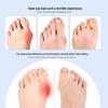Adjustable Silicone Toe Separator & Corrector for Overlapping Thumb and Little Toe Alignment