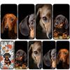 Чехол для iPhone 16 15 14 Xiaomi Redmi Note 13 12 11 Pro Max X 10 8 9 XR Samsung Galaxy S24 S23 A15 13C 12COPPO Huawei Dachshund Dog Cuye Phone Case