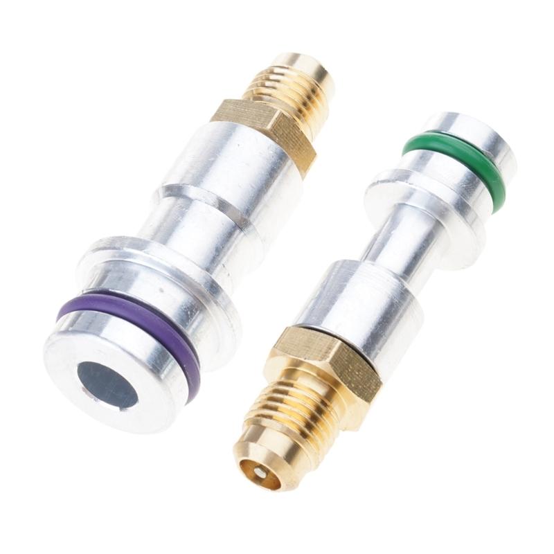 Заглушка для проверки герметичности автомобильного кондиционера, Стопор, Соединитель шланга хладагента, Авто A/C Труба, Инструменты для обнаружения утечек, Обслуживание