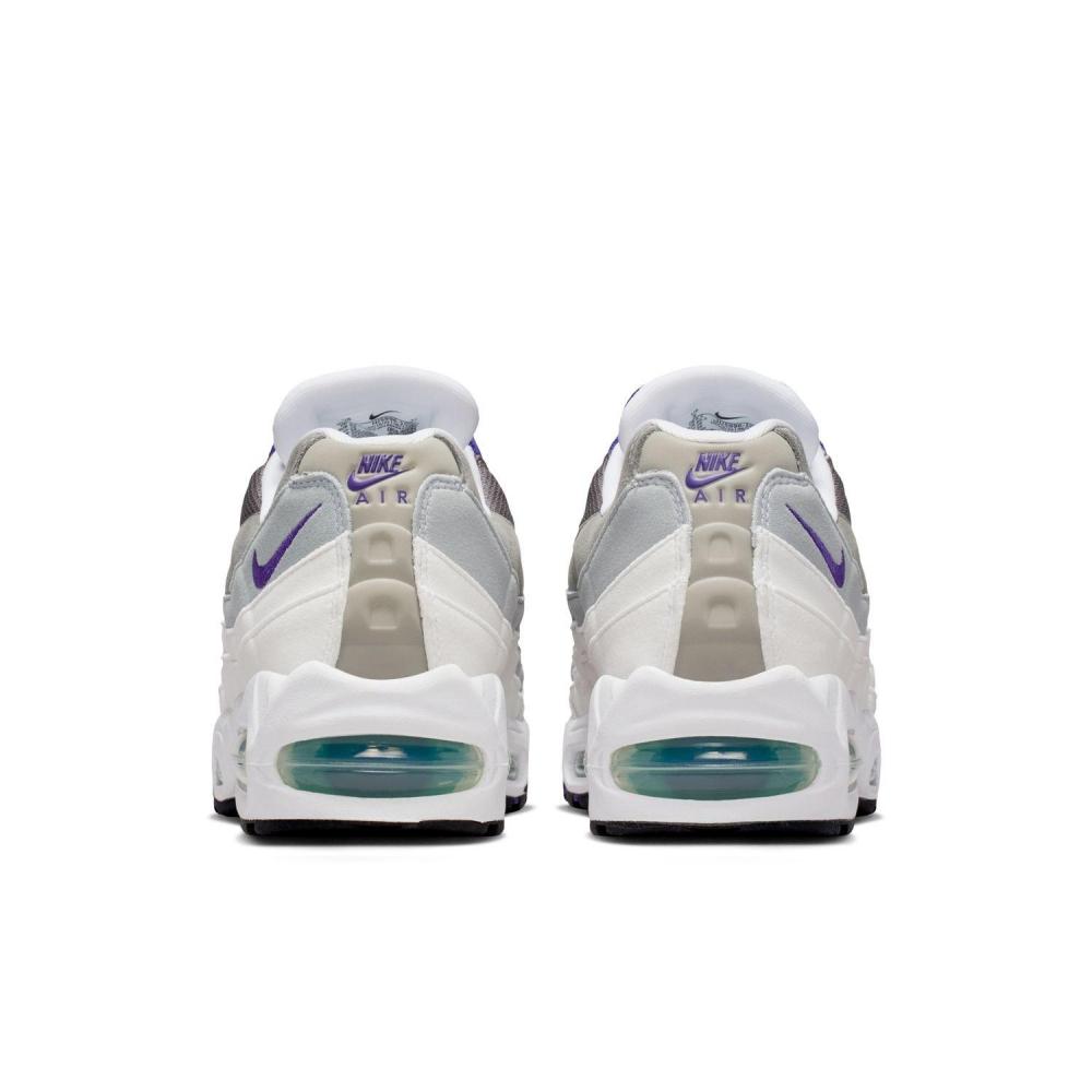 Nike Женские Airmax 95 с большим пузырем Белые Whj5996