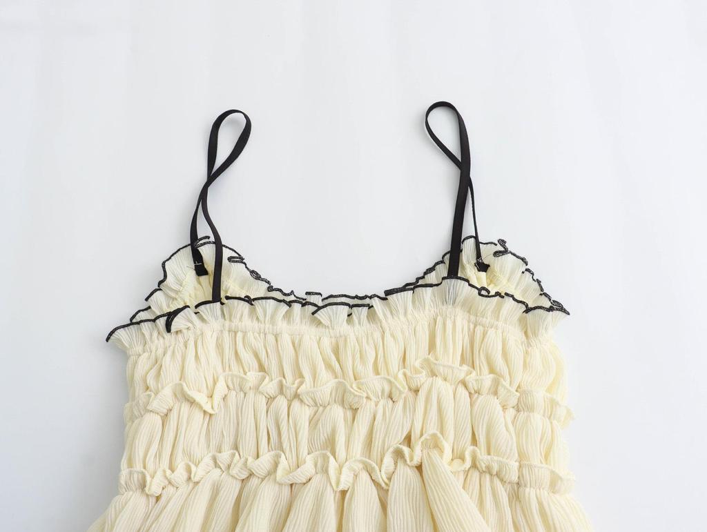 Текстурированный камзол с бантом во французском стиле, весна/осень 2025