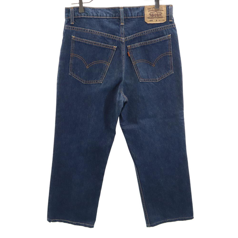 Levi's 90-е 605 Оранжевый ярлык Старые джинсы W34 Темно-синие джинсы Мужские Б/У