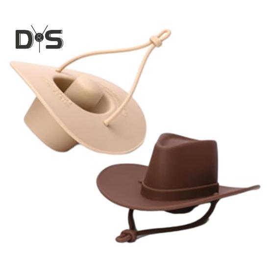 Винные пробки в виде ковбойской шляпы, силиконовые пробки для бутылок, герметичные, многоразовые, подходят для стандартных бутылок шампанского