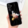 Чехол для телефона One P-Punch Man Saitama для Samsung Galaxy A13,A21s,A22,A31,A32,A52,A53,A71,A80, Мягкий черный корпус