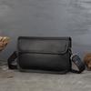 Large Capacity Business Commuter Shoulder Bag with Vegetable Tanned Soft Cowhide Crossbody Bag