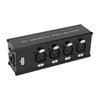 4-канальный XLR звуковой Ethernet-конвертер Сетевой кабельный конвертер Адаптер для сценического освещения Пассивное управление Без потери сигнала ЭМИ