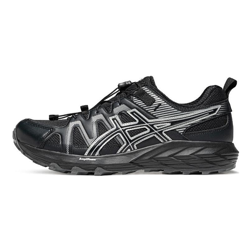 Asics GEL SONOMA FE Износостойкие Дышащие Сцепление Низкий верх Кроссовки для хайкинга Мужские Серебристо-черные 1011B999-001