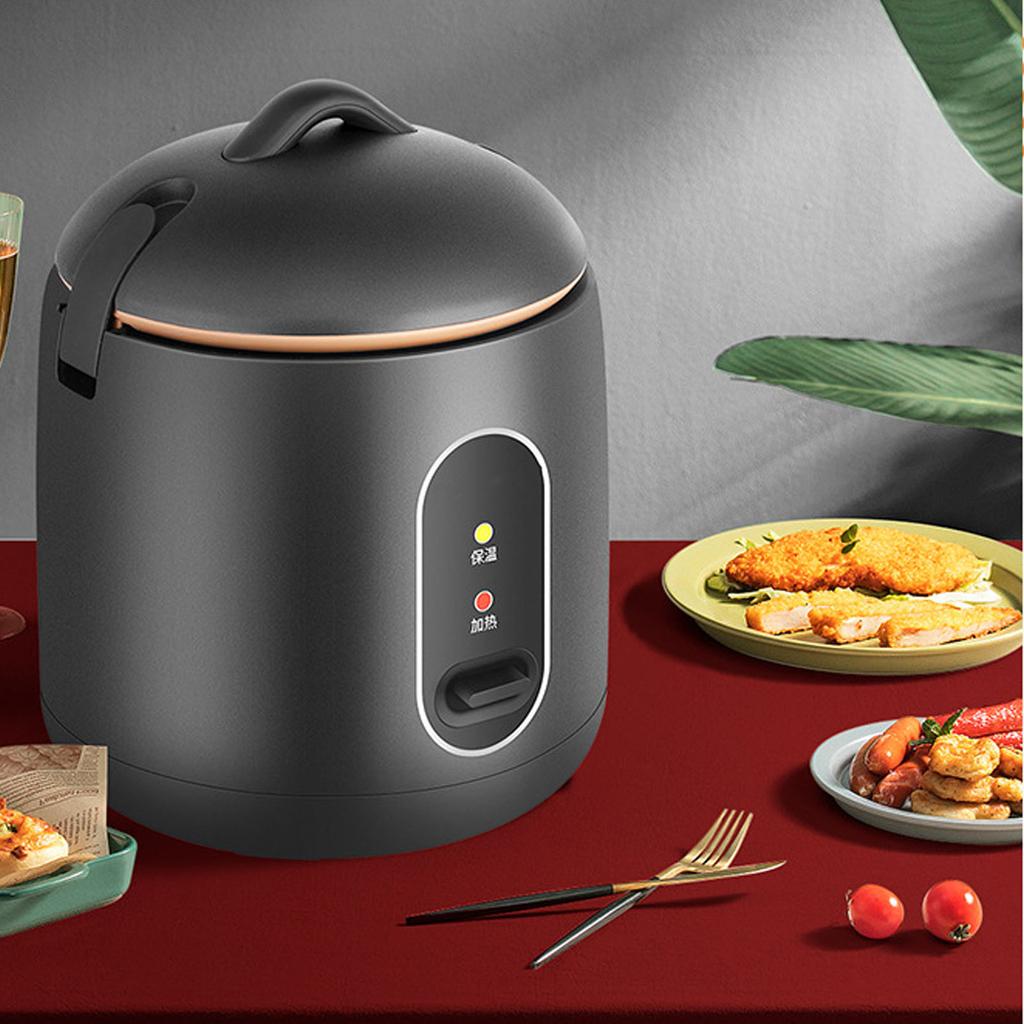 1.2L Мини рисоварка Многофункциональная 200 Вт Мощность Полностью Автоматическая Портативная рисоварка для Дома Общежития Путешествия 220 В