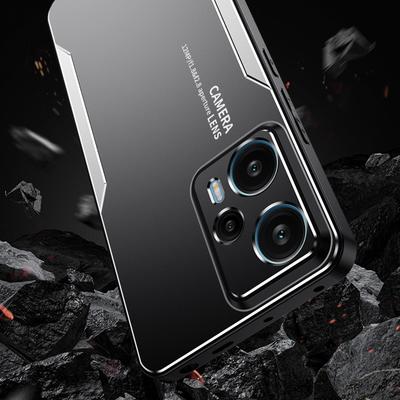 Для Xiaomi Redmi Note 12 Turbo/Poco F5 5G Металлический+ТПУ+ПК Чехол Защита Объектива Камеры