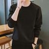 Men'S Sweater New Spring And Autumn Long Sleeved T-Shirt Men'S Round Neck Casual Student Base Coat Loose Trend Men'S Top