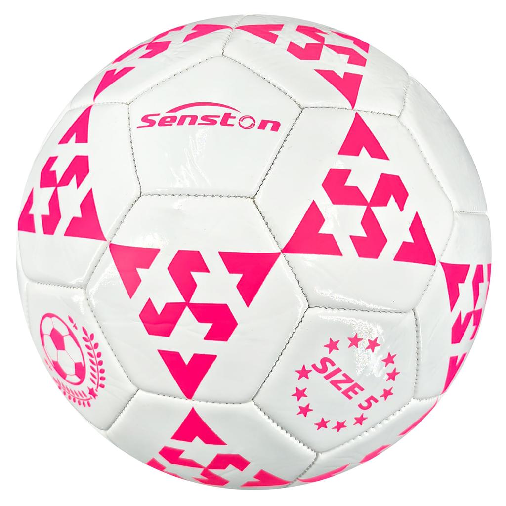 Senston Soccer Size Set of Soccer Balls Balls, 5, 3, Pink, Women's