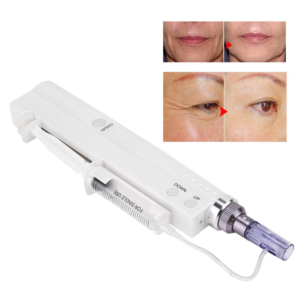 Мини-электрическая микроигольная машина для омоложения кожи, удаления пятен, красоты
